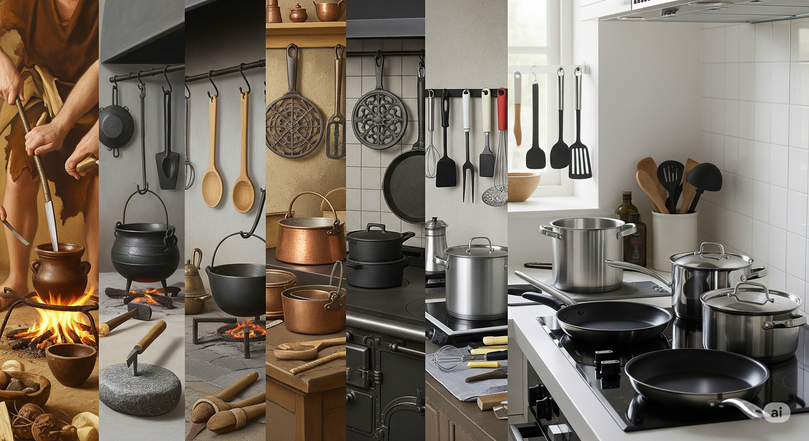 From Fire to Frying Pan: The Journey of Kitchen Tools