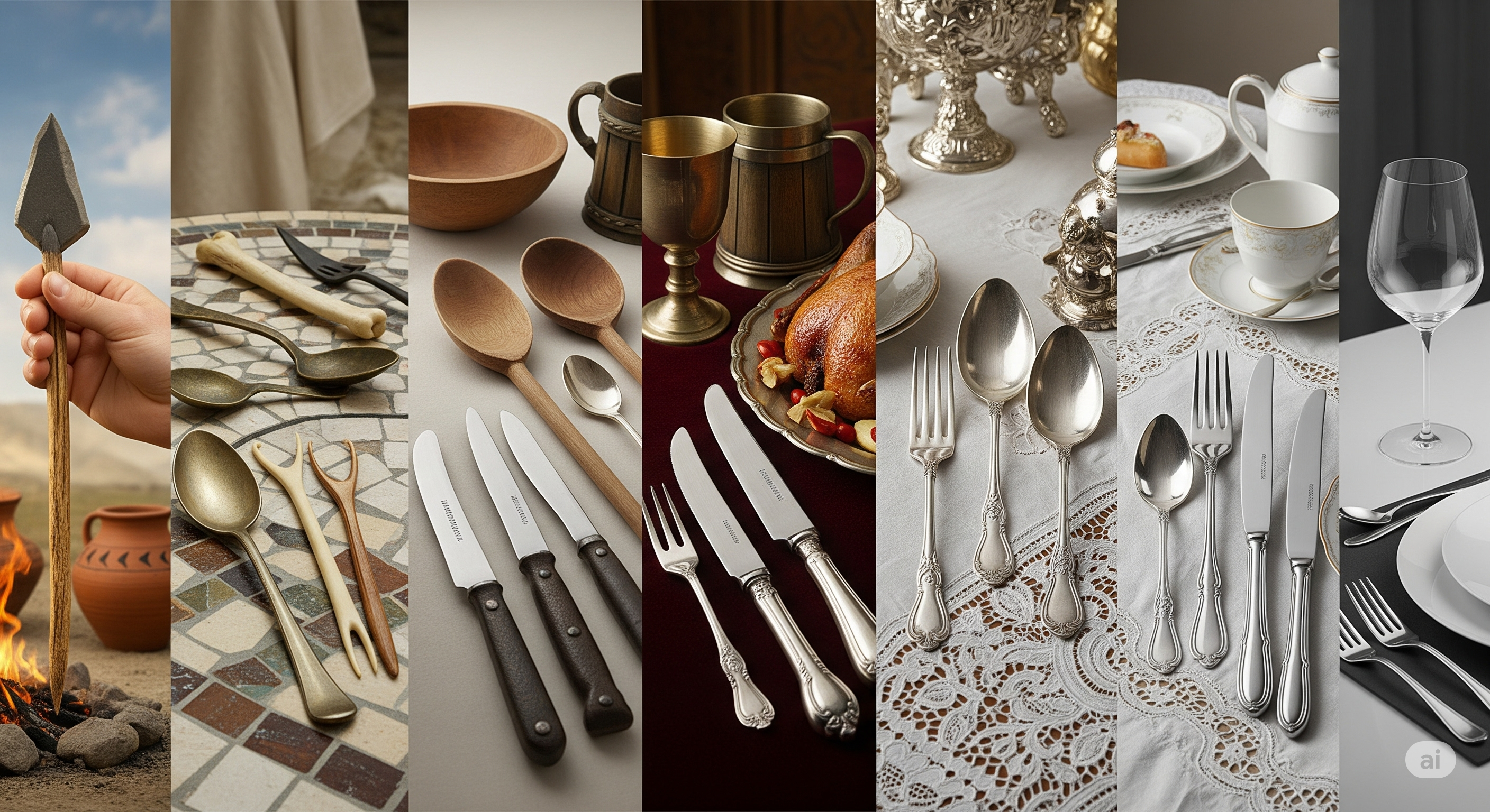 Timeline of Utensils